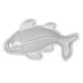 thumbnail image 1 of ColoMX Molde de aluminio con forma de pez 3D para tartas, ideal para fiestas de cumpleaños, bodas, aniversarios, tartas de queso, utensilios de cocina., 1 of 7