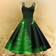 thumbnail image 1 of WILLBEST Vestido Informal Con Estampado Navideño Para Mujer, Sin Mangas, Para Fiestas Y Reuniones 1018, 1 of 3