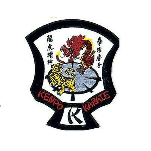 Kenpo Karate PATCH 6" Martial Arts Gi
