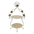 thumbnail image 2 of Three Star Import & Export YB5060 21 x 13 in. Two Tier Platter Wine Bottle Holder, 2 of 2