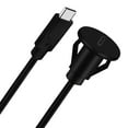 Flush Mount USB Type C 3.1 Male to Female Cable Cord for Car Boat