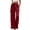 #02Red, variant on Womens Silk Satin Pajama Pants Soft Comfy Loose Pj Pants Drawstring Elastic Waist Wide Leg Lounge Bottom with Pockets Purple L