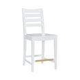 thumbnail image 4 of Linon Holdrege 22" High Back Counter Stools, Set of 2, White, 4 of 16