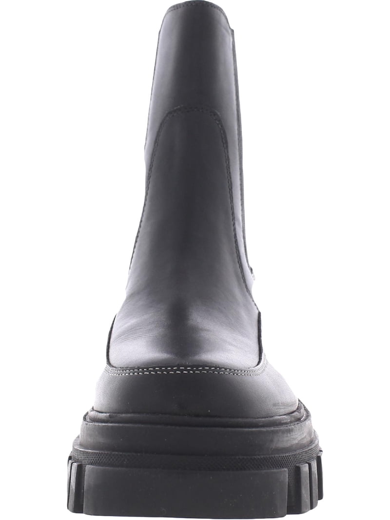 Marc Fisher LTD Womens Morgan Leather Lug Sole Chelsea Boots  display picture 1