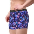 thumbnail image 5 of Cauagu Skull daisy purple Print Boxer Briefs for Men,Comfortable Breathable Men's Underwear Moisture Wicking Underpants -XX-Large, 5 of 8