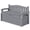Gray, variant on Devoko 82 Gallon Storage Patio Bench and Deck Box Organization Storage Combi for Patio, Garden