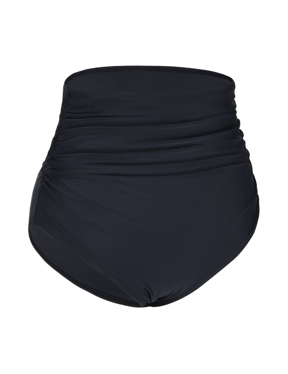 Mycoco Women's High Waisted Bikini Bottom Bathing Suit Brief Shirred Swim Bottom
