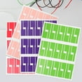 thumbnail image 4 of 14 Sheets of Wire Labels Cable Labels Adhesive Cable Tags Stickers Cables Organizer Stickers Cord Tags, 4 of 6