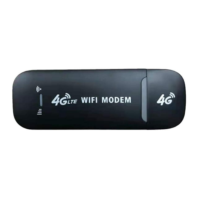 de módem USB 4G LTE con ranura para tarjeta Desbloqueado 150Mbps Pocket Mobile Broadband Stick Adaptador de red para computadora de