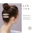thumbnail image 4 of 8PCS No Bend Hair Clips With Bling No Crease Hair Clips Creaseless Hair Clips No Dent Hair Clip For Makeup Applications Metal Flat Hair Clips, 4 of 5