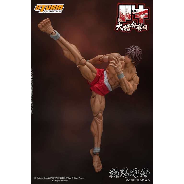 Baki The Grappler Baki Hanma Action Figure - 1/12 Scale