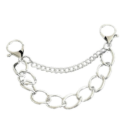 

Taize Hole Shoe Chain Multilayer Decoration Unisex Punk Cut-out Shoe Charm Shoes Decoration