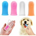 thumbnail image 1 of Juego de 4 paquetes de cepillo de dientes para perros, kit de cepillo de dientes para dedos, higiene bucal para perros, cerdas para el cuidado dental para cachorros, gatos y mascotas pequeñas, 1 of 5