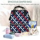 thumbnail image 5 of Easygdp Patriotic Star para Bolsa de Bebé de Gran Capacidad con Múltiples Bolsillos, Bolsa de Pañales para Padres, Bolsa de Viaje Organizada y Elegante, 5 of 6