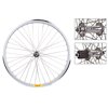 Velocity Deep V Road Wheelset 700c Silver 36h Shimano 105 Hubs Sram 8-10 Speed