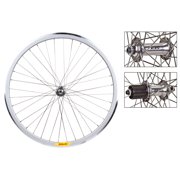 Velocity Deep V Road Wheelset 700c Silver 36h Shimano 105 Hubs Sram 8-10 Speed