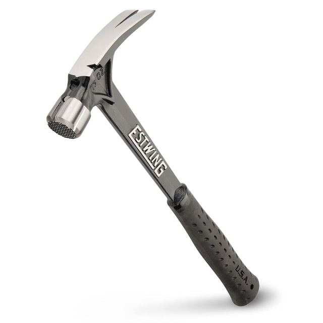 Martillo Estwing Ultra Series Negro con Garra Rasgadora y Agarre Antigolpes