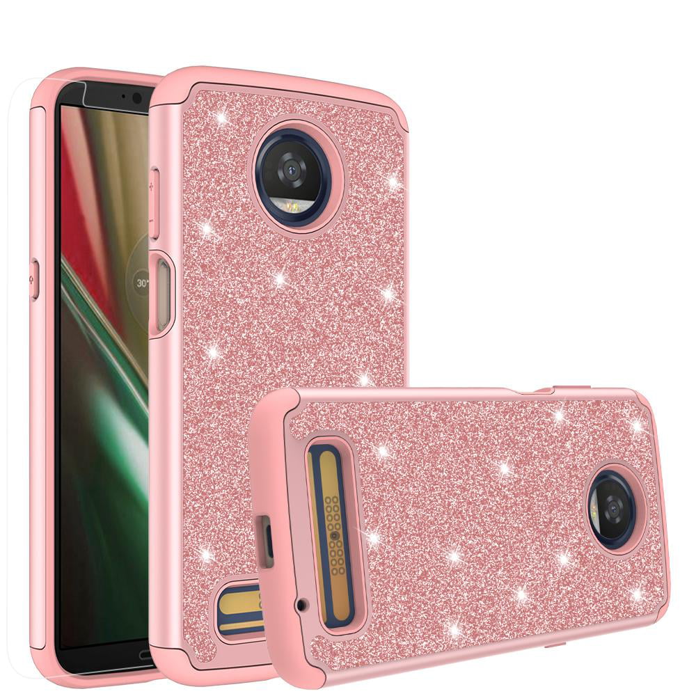 schaduw Alarmerend zweer SPY Case for Motorola Moto Z3 Play Case, Cute Girls Women Glitter Dimaon  Bling Silicone Shock Proof Hybrid Case [Screen Protector] Dual Layer  Protective Phone Case Cover for Moto Z3 Play -