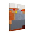 thumbnail image 4 of Canvas Wall Art - Incado 'Red Graphics' Wall Art for Living Room, Bedroom, or Office Décor by Trademark Fine Art - 30 x 47 Inches, 4 of 4