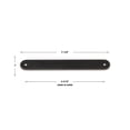 thumbnail image 3 of GlideRite 7-1/4 in. Rounded Backplate 6-5/16 in. 160mm Center-Center, Oil Rubbed Bronze, 3 of 3