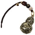 thumbnail image 2 of 1pc Brass Keychain Craft Ornament Bag Keyring Decoration Car Bag Key Pendant, 2 of 9