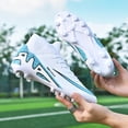 thumbnail image 5 of Botas de fútbol para hombre Society Cleats originales profesionales para interior, botas de fútbol para campo TF/FG, zapatillas antideslizantes para entrenamiento de césped para niños, 5 of 5