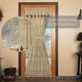 thumbnail image 3 of VHC Brands, Abilene Star, Cotton, 72x40, Door Panel with Attached Valance, Red, 3 of 5