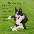 thumbnail image 5 of Dog Bones Chew Toys for Aggressive Chewers,2Pack Real Beef Flavor,Indestructible, 5 of 6