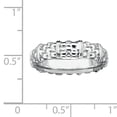 thumbnail image 3 of Sterling Silver Rhodium Ring, 3 of 7