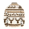 thumbnail image 3 of Quarter Zip Pullover Men Christmas Tree Sweater Mock Neck Xmas Cute Graphic Sweater Fleece Slim Fit Fashion Lightweight Sweatshirt Long Sleeve Polo Shirt, 3 of 5