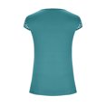 thumbnail image 3 of Hrsba Cute 2 Piece Outfits for Women,Print Short Sleeve Crew Neck Top with Lace Patchwork Summer Casual Outfits, 3 of 4