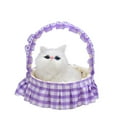 thumbnail image 1 of Juguetes Divertidos Gato En Cesta Colgante De Encaje Muñeco Mini Gato En Zapato Con Sonido De Maullido Juguetes Decorativos De Gatitos Dormidos Para Niños Y Niñas, 1 of 8