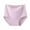 Pink, variant on GigrtiJin Womens Wide Waisteband Boyshort Underwear Cotton No Show Granny Panties Breathable Sweat Proof Briefs