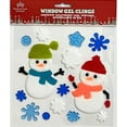 thumbnail image 5 of Holiday Christmas Gel Clings: Santa Claus Tree Presents Decorations for Home Office Windows Mirrors and More!, 5 of 5