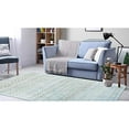 thumbnail image 2 of Trans-Ocean Imports RTO45703604 Liora Manne Rialto Tribal Stripe Indoor & Outdoor Rug, Aqua - 39 x 59 in., 2 of 5