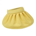 thumbnail image 2 of IDALL Visor Hat Sun Hat Women's Fashion Beach Summer Cycling Empty Top Dual-use Face Cover Sun Hat Beach Hat Summer Hats Yellow One Size, 2 of 5