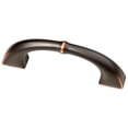 thumbnail image 1 of Liberty P20328-VBC-CP VBC LH 3-Inch or 3-3/4-Inch Dual Mt Rib Cabinet Hardware Handle Pull, 1 of 1