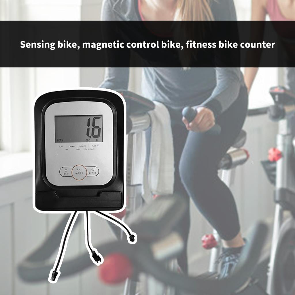 Yihuala Gym Stationary Bike Meter Bicycles Display Counter Indoor Stationary Bike Meter Exercise Bike Monitor Fitness Equipment