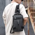 thumbnail image 1 of POINTERTECK Men‘s Multifunctional Backpack Waterproof Crossbody Bag Casual Chest Bag, 1 of 4