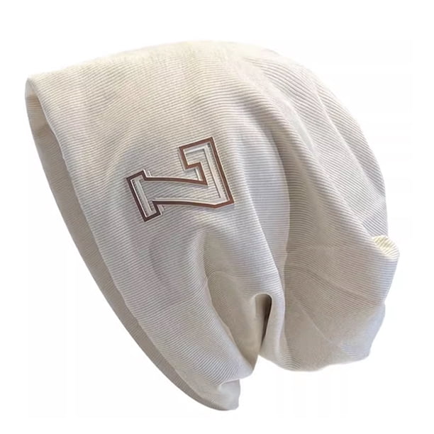 Gorros de lana de punto holgados para mujer, gorros de invierno suaves y cálidos para mujer, gorros de lana tejidos con calaveras
