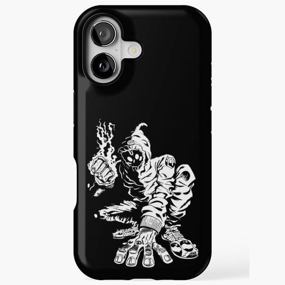 Unlocked Comic Inspired Denzel Curry Artwork iPhone Case 17 11 12 13 14 15 16 Pro Max