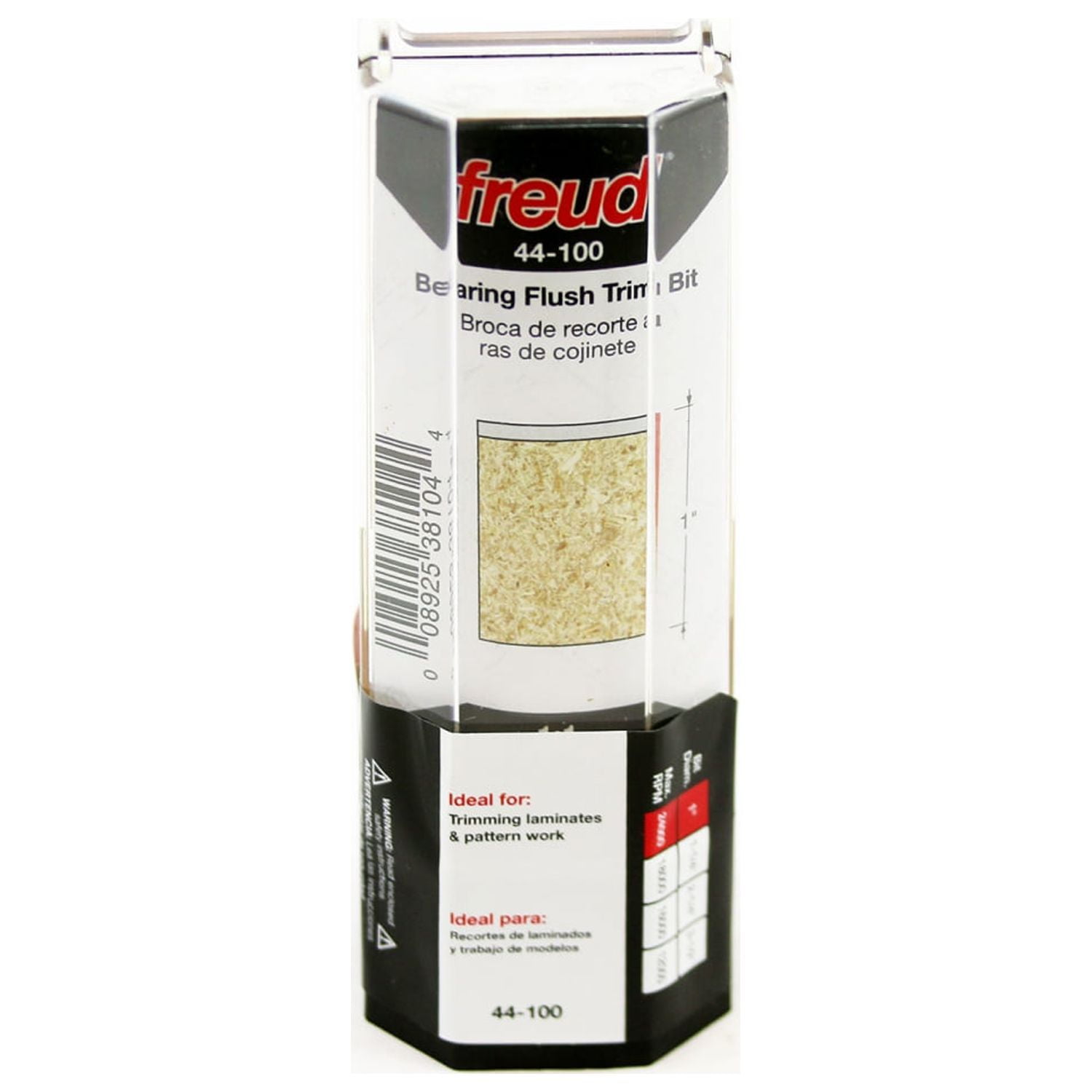 Freud 1/2 in. x 2-13/16 in. L Carbide Tipped Flush Trim Router Bit