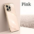thumbnail image 1 of Nalacover For iPhone 14 Plus 6.7 inch Case,Luxury Stylish Plating and Soft TPU Glossy Anti-Scratch Rubber Anti-drop Shockproof Ultra Slim Fit Back Phone Cover.For iPhone 14 Plus,Pink, 1 of 11