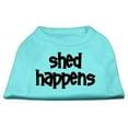 thumbnail image 1 of Shed Happens Screen Print Shirt Aqua Med (12), 1 of 1
