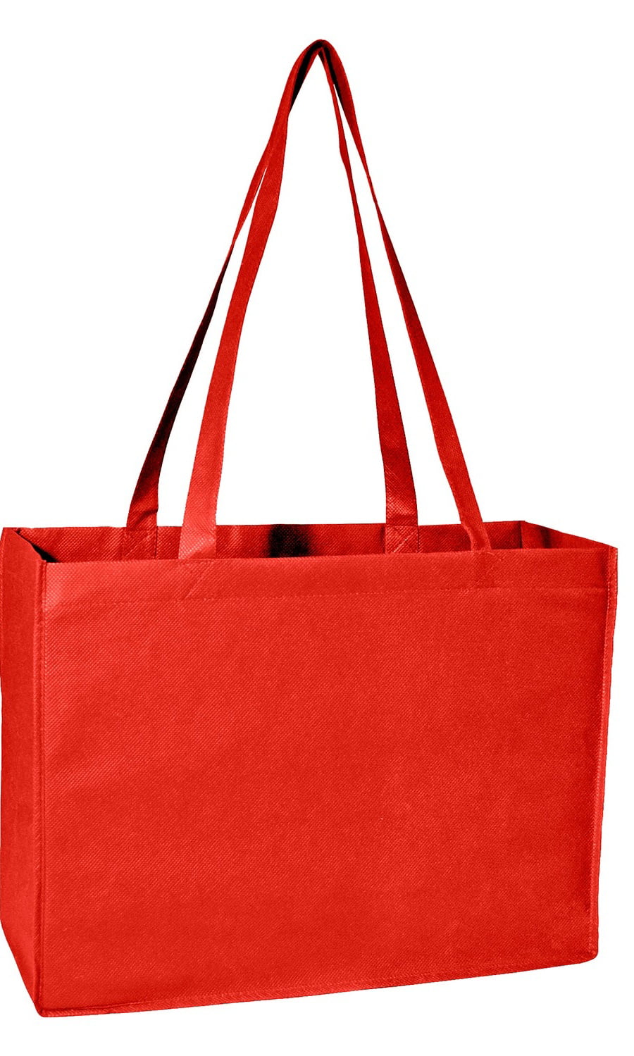 Liberty Bags A134 Non-Woven Deluxe Tote - Red - One Size