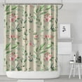 thumbnail image 2 of Waterproof Pioneer Shower Curtain 84x72 Inch Polyester Unique Colorful Floral Shower Curtain for Bathroom Hotel Home Decor with 12 Plastic Hooks, 2 of 5