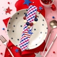 thumbnail image 4 of Independence Day Decorations Independence Day Soft Rope Flow Su Bead Wood Bead Flower Ring Bead String Independence Day Decorative Pendant Decorative Beads Home Decor, 4 of 6