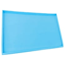 NICEXMAS Silicone Kitchen Mat Sky-blue 1 Set