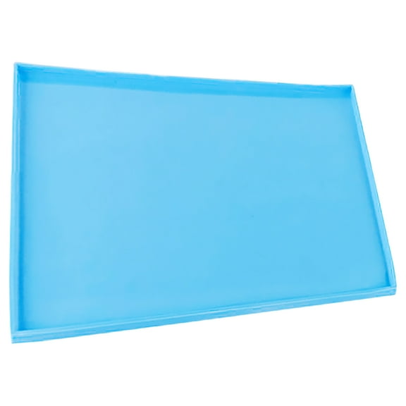 NICEXMAS Silicone Kitchen Mat Sky-blue 1 Set