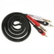 thumbnail image 5 of 2Pcs 6.35mm /4 a 2x RCA Adaptador de enchufe Phono Cable de 1.5 metros, 5 of 6